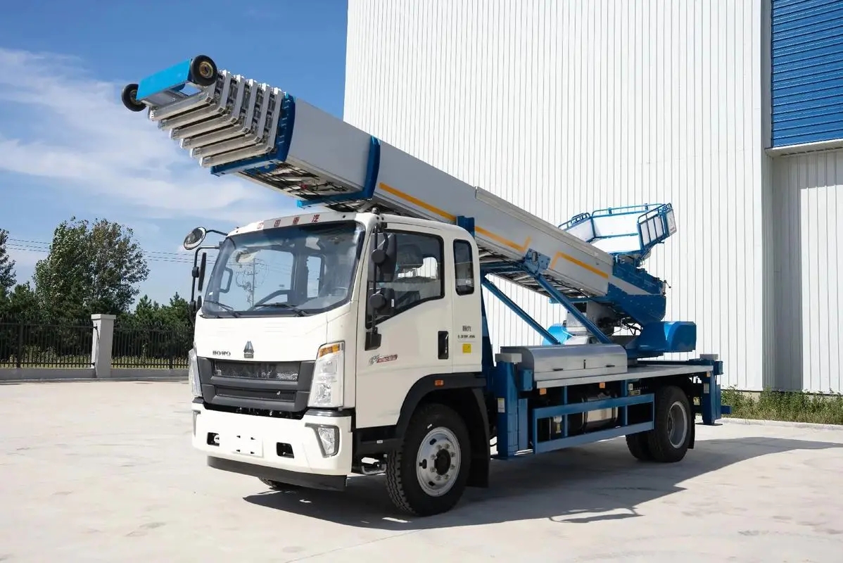 荥经专业的云梯车出租