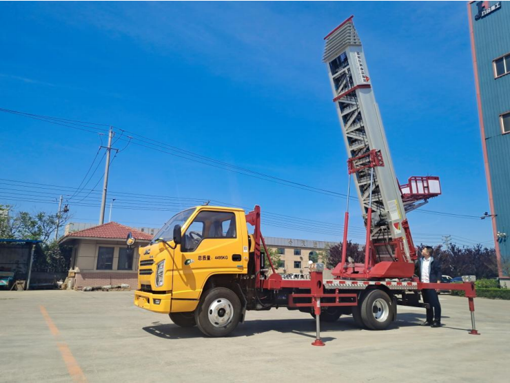 荥经常年租赁32米云梯车